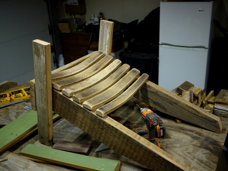 The Wine Barrel Adirondack Chair from The Sharecropper ...